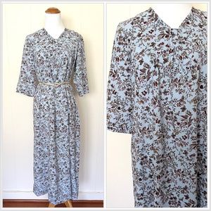 VTG Retro Botanical Dress